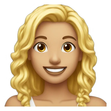 Cam girl-smile sticker