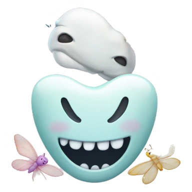 Teeth and fairies sticker
