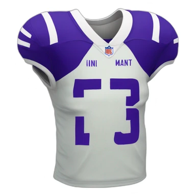 Football jersey with name Marnat sticker