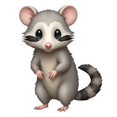 Opossum sticker