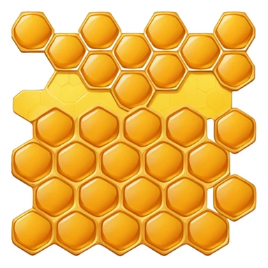 Honeycomb sticker