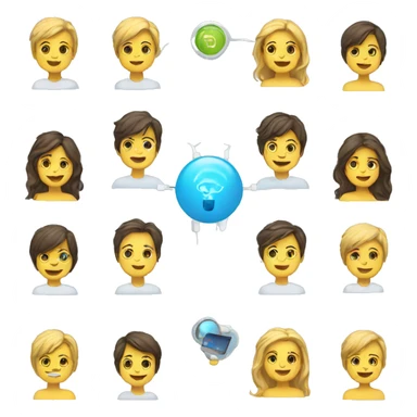 connecting health with technology sticker