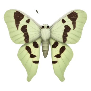 Madagascar Lunar moth  sticker