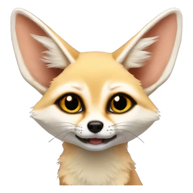 fennec fox sticker