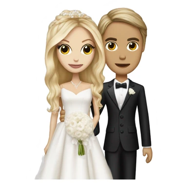 rachel zoe with a wedding cade sticker