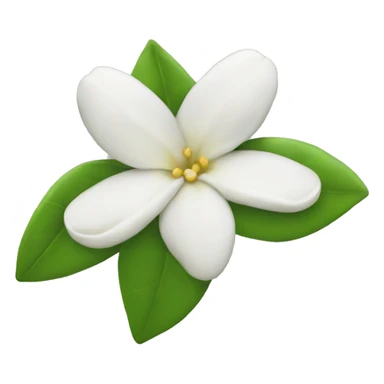 Jasmine flower sticker