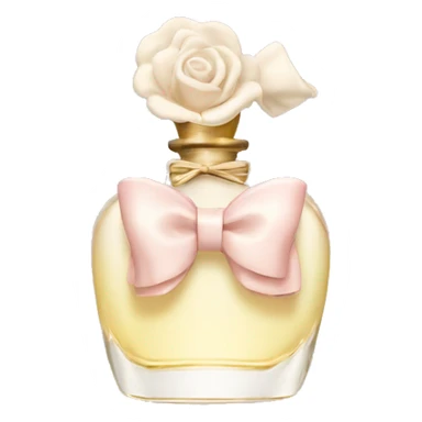 Loveshackfancy bow perfume bottle sticker
