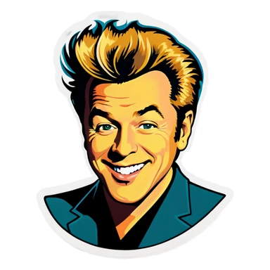 Brian Setzer saying “ok” sticker