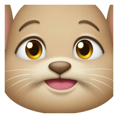 Funny bunny cheeks sticker