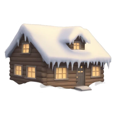 Winter snowfall sticker