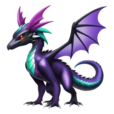 Silvally-Noivern-Salandit-hybrid (full body) sticker