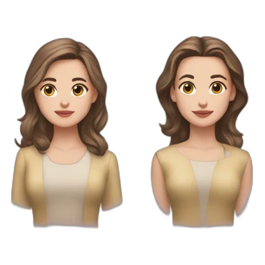 Anuna de Wever and Kyra Gantois sticker