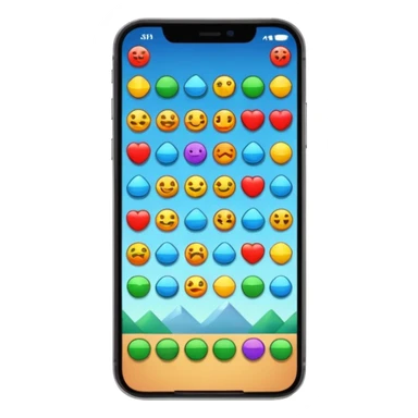 mobile game on iphone sticker