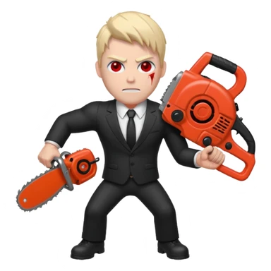 Chainsaw man sticker