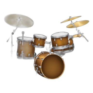 Drumset sticker