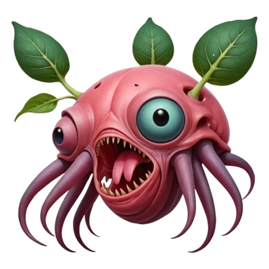 cinematic - hieronymus bosch phantasmagoric mutated beings - hybrids of humans and plants sticker