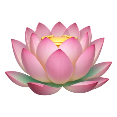 lotos emoji, a slight glow
acceptable сolors: #7da2d1 #F4EDE2 #AFC9E8 sticker