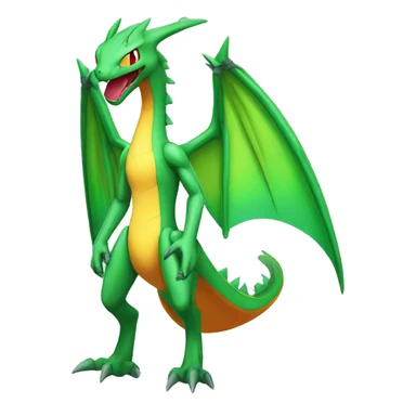 medabot-Flygon-Charizard full body sticker