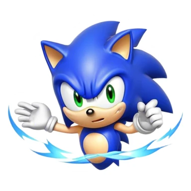 Sonic blaze sticker