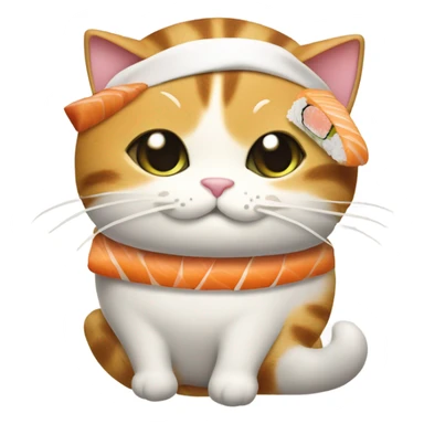 shushi cat sticker