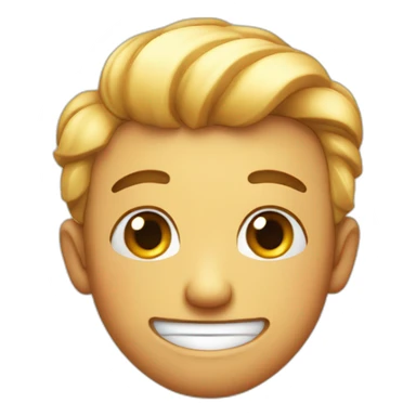 smirking blushing flushed face sticker