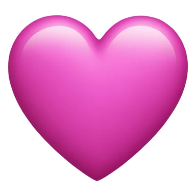 pastel magenta heart  sticker