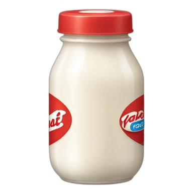 yakult bottle sticker