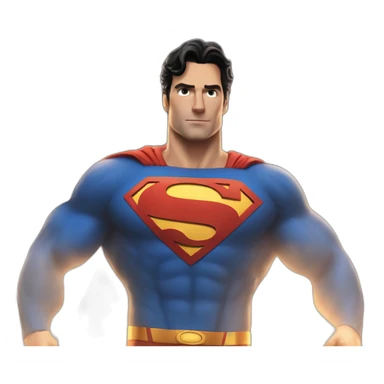 Godly superman sticker