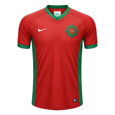 Maillot du Maroc foot sticker