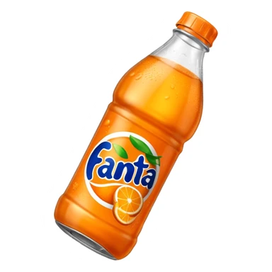 fanta bottle sticker