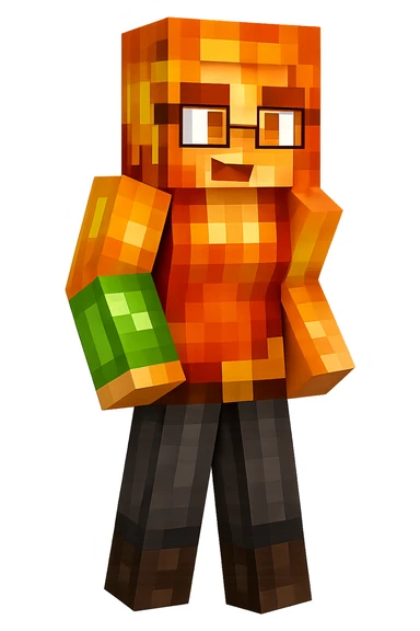 Extract the Blaze character (far left) from the image as a separate image with a transparent background, preserving the original style and quality. sticker