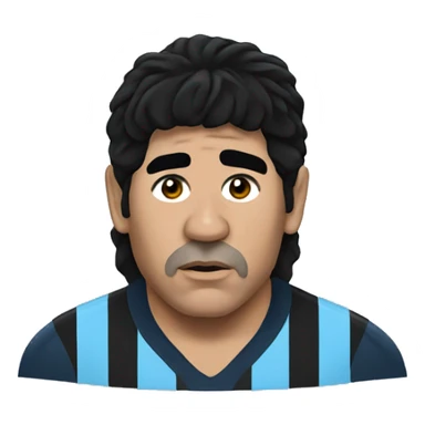 diego maradona sticker
