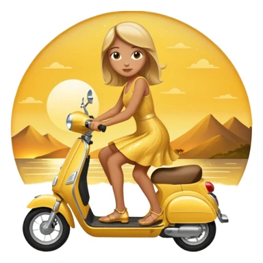 🌻🧀🛵🌇✨ sticker