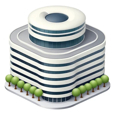 apple park building sticker