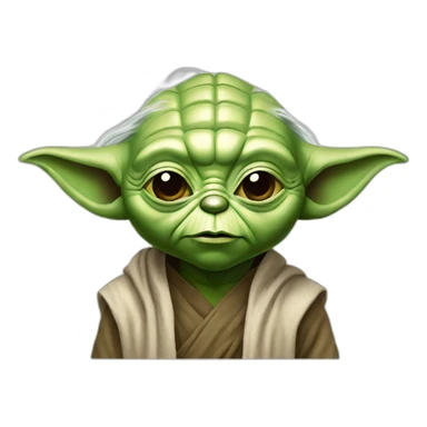 Star Wars Yoda sticker