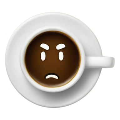 Zerbrochene Kaffeetasse sticker