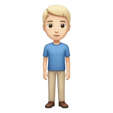 Person with excellent posture standing tall and straight sticker