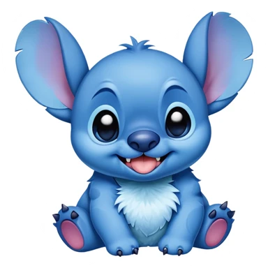 Stitch sends a kiss sticker