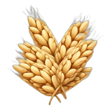 three oats grains sticker