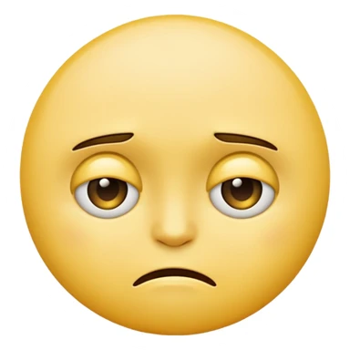 emoji unhappily surrendering sticker