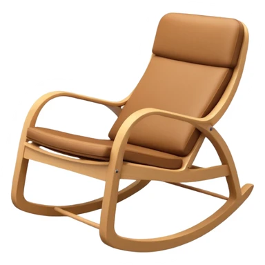 rocking chair, IKEA style sticker