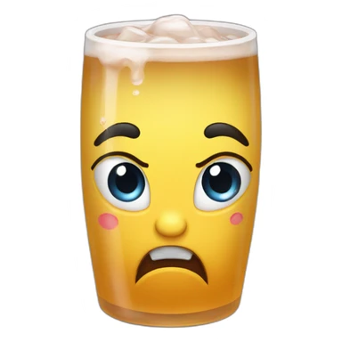 cry nad drink sticker