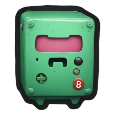 bmo from adventure time sticker