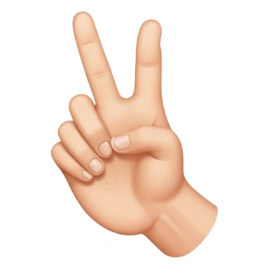 A hand with a oversized thumb sticker