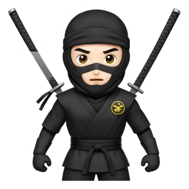 necesito un emoji ninja con el signo de tauro sticker