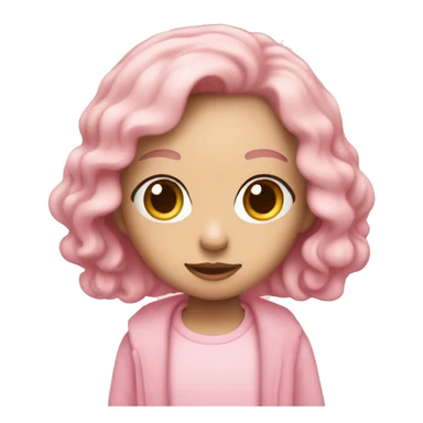 light pink ♡ sticker