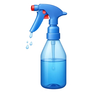 Spray bottle sticker
