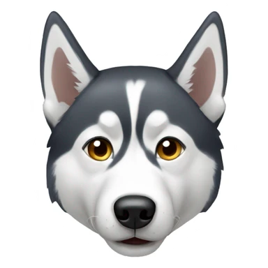 Siberian husky sticker