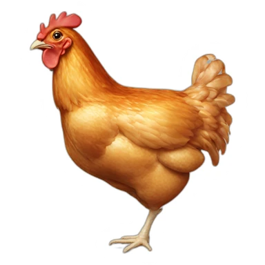 chicken leg sticker