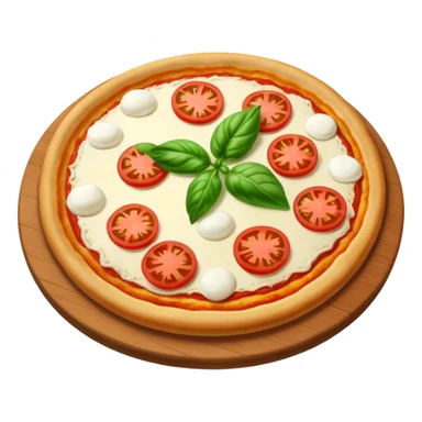 Margarita pizza sticker